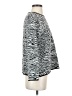 Lennie For Nina Leonard 100% Acrylic Animal Print Silver Pullover Sweater Size S - photo 4