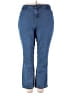Woman Within 100% Cotton Blue Jeans Size 16W - photo 1
