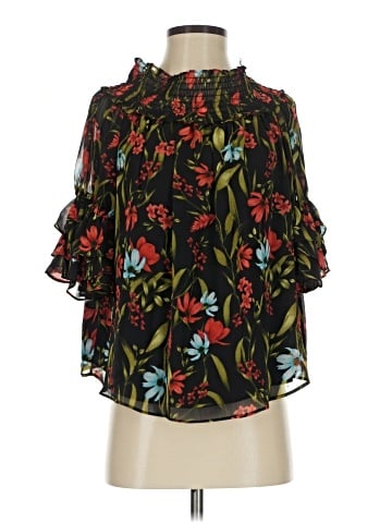 CeCe 3/4 Sleeve Blouse (view 1)