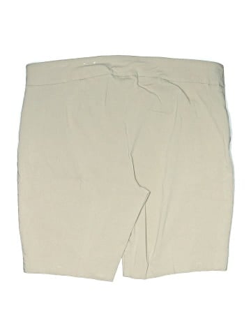 Weekends by Chico's Khaki Shorts (view 2)