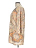Alfani Paisley Tan Casual Dress Size L (petite) - photo 5