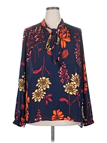 Stylus Long Sleeve Blouse (view 1)