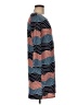 BCBGMAXAZRIA Chevron-herringbone Blue Casual Dress Size M - photo 4
