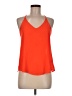 Lush 100% Polyester Orange Sleeveless Top Size M - photo 1