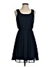 BCX 100% Polyester Solid Blue Casual Dress Size XS - photo 1