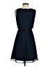 BCX 100% Polyester Solid Blue Casual Dress Size XS - photo 2