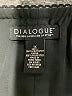 Dialogue 100% Polyester Solid Black Formal Skirt Size 1X - photo 4