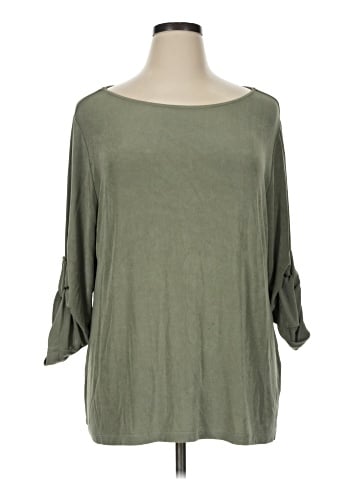Travelers by Chico's 3/4 Sleeve Top (view 1)