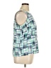 Talbots 100% Cotton Teal Sleeveless Blouse Size XL Petite - photo 4
