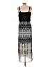 Faded Glory 100% Polyester Chevron-herringbone Black Casual Dress Size L - photo 2