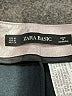 Zara Basic Black Faux Leather Skirt Size M - photo 4