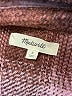 Madewell 100% Polyester Plaid Brown Coat Size S - photo 6