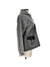 Lisa International 100% Wool Gray Jacket Size L - photo 4