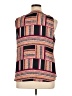 Van Heusen 100% Polyester Burgundy Sleeveless Blouse Size XL - photo 2