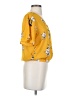 Sienna Sky 100% Polyester Yellow Short Sleeve Blouse Size S - photo 4