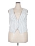 Cider Silver Sleeveless Blouse Size 2X - photo 1