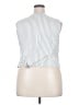Cider Silver Sleeveless Blouse Size 2X - photo 2