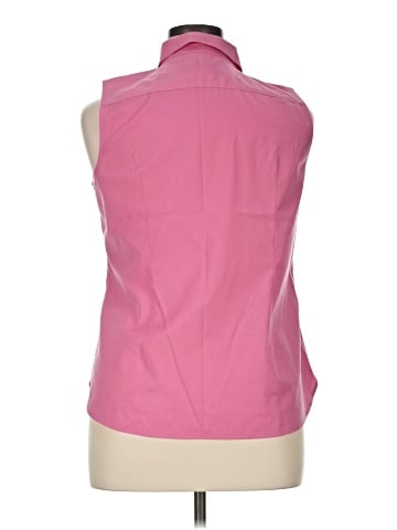 Talbots Sleeveless Button-Down Shirt (view 2)