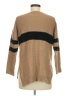 Goodnight Macaroon Color Block Tan Pullover Sweater Size M - photo 2