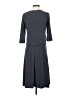 Espresso Solid Gray Casual Dress Size S - photo 2