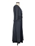 Espresso Solid Gray Casual Dress Size S - photo 4