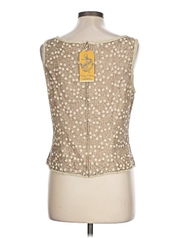 Adrianna Papell Sleeveless Silk Top (view 2)