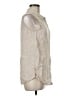 Sigrid Olsen 100% Linen Tan Sleeveless Button-Down Shirt Size M - photo 4