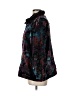 Rafael Tie-dye Teal Faux Fur Jacket Size L - photo 5