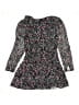 Aqua Floral Black Green Dress Size L (kids) - photo 2