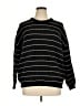 Universal Standard Stripes Black Pullover Sweater Size 16 (S) - photo 1