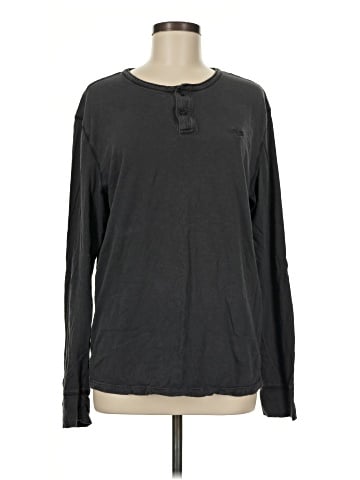 American Eagle Outfitters Long Sleeve Henley (view 1)