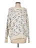 FRNCH Print Ivory Pullover Sweater Size S - photo 1