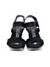 Munro American 100% Leather Black Sandals Size 9 - photo 2