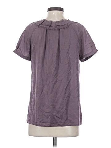 Ann Taylor LOFT Short Sleeve Blouse (view 2)