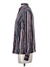Nic + Zoe Paisley Blue Long Sleeve Blouse Size XS - photo 5