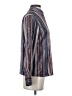 Nic + Zoe Paisley Blue Long Sleeve Blouse Size XS - photo 4