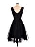 Unbranded 100% Polyester Stars Black Cocktail Dress Size 27 waist - photo 2