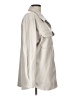 Stoosh 100% Polyurethane Gray Trenchcoat Size L - photo 4