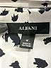 Alfani Animal Print Gray Long Sleeve Blouse Size M - photo 7