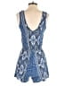 Alya 100% Rayon Paisley Blue Romper Size S - photo 2