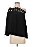 Do & Be 100% Rayon Black 3/4 Sleeve Blouse Size S - photo 1