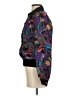 Heritage Road 100% Polyester Paisley Black Purple Long Sleeve Blouse Size S (tall) - photo 5