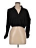 Chocolate Black 3/4 Sleeve Blouse Size M - photo 1