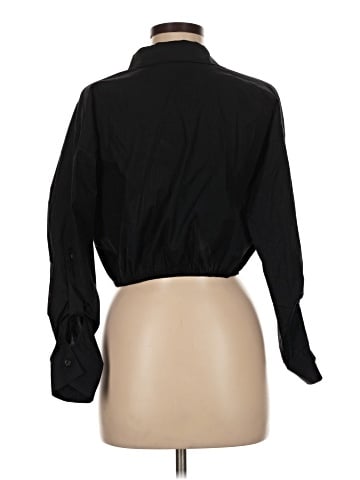 Chocolate 3/4 Sleeve Blouse (view 2)