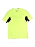 Under Armour 100% Polyester Green Active T-Shirt Size L (youth) - photo 2