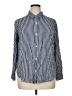 Liz Claiborne Stripes Blue Long Sleeve Button-Down Shirt Size XL - photo 1