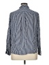 Liz Claiborne Stripes Blue Long Sleeve Button-Down Shirt Size XL - photo 2