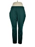 Express Solid Green Active Pants Size XL - photo 1