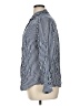 Liz Claiborne Stripes Blue Long Sleeve Button-Down Shirt Size XL - photo 5