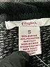 Candie's Houndstooth Black Turtleneck Sweater Size S - photo 7